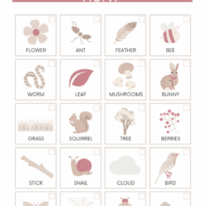 Nature Scavanger  Hunt